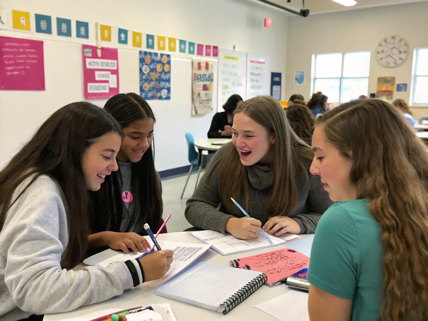 A diverse group of women participating in a leadership workshop, fostering collaboration and growth.